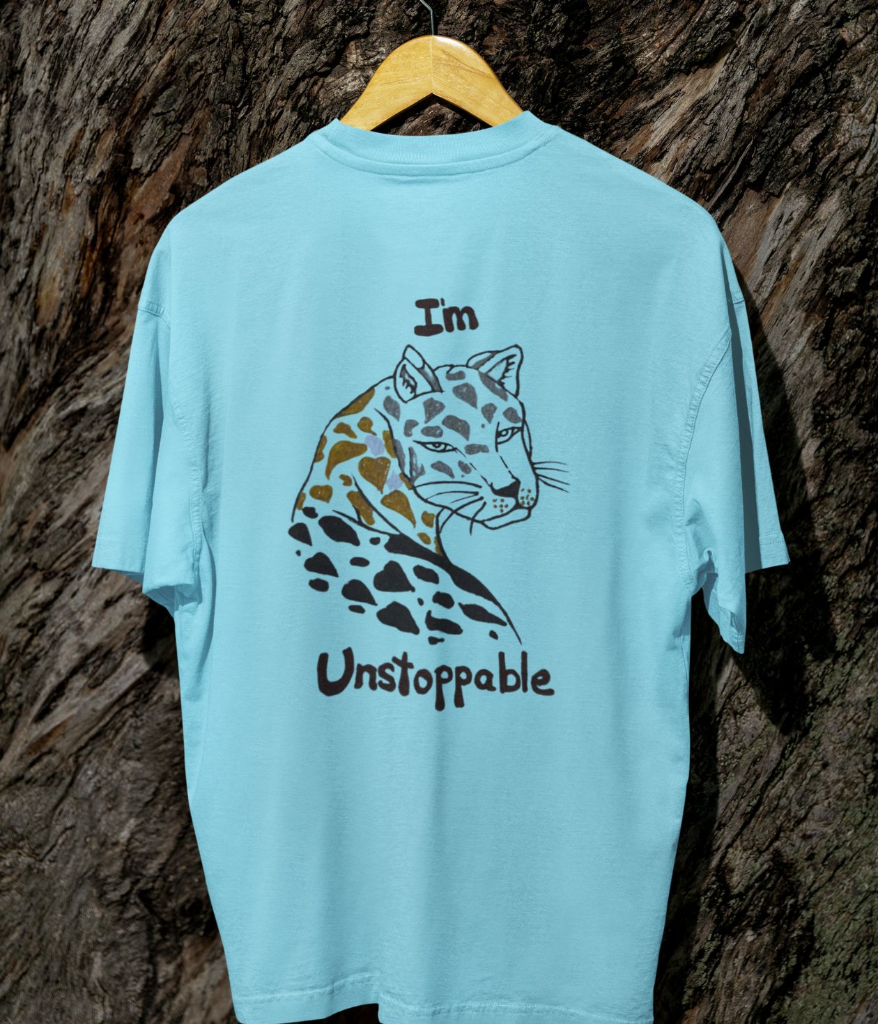 I'm Unstoppable - Terry Oversized T-Shirt