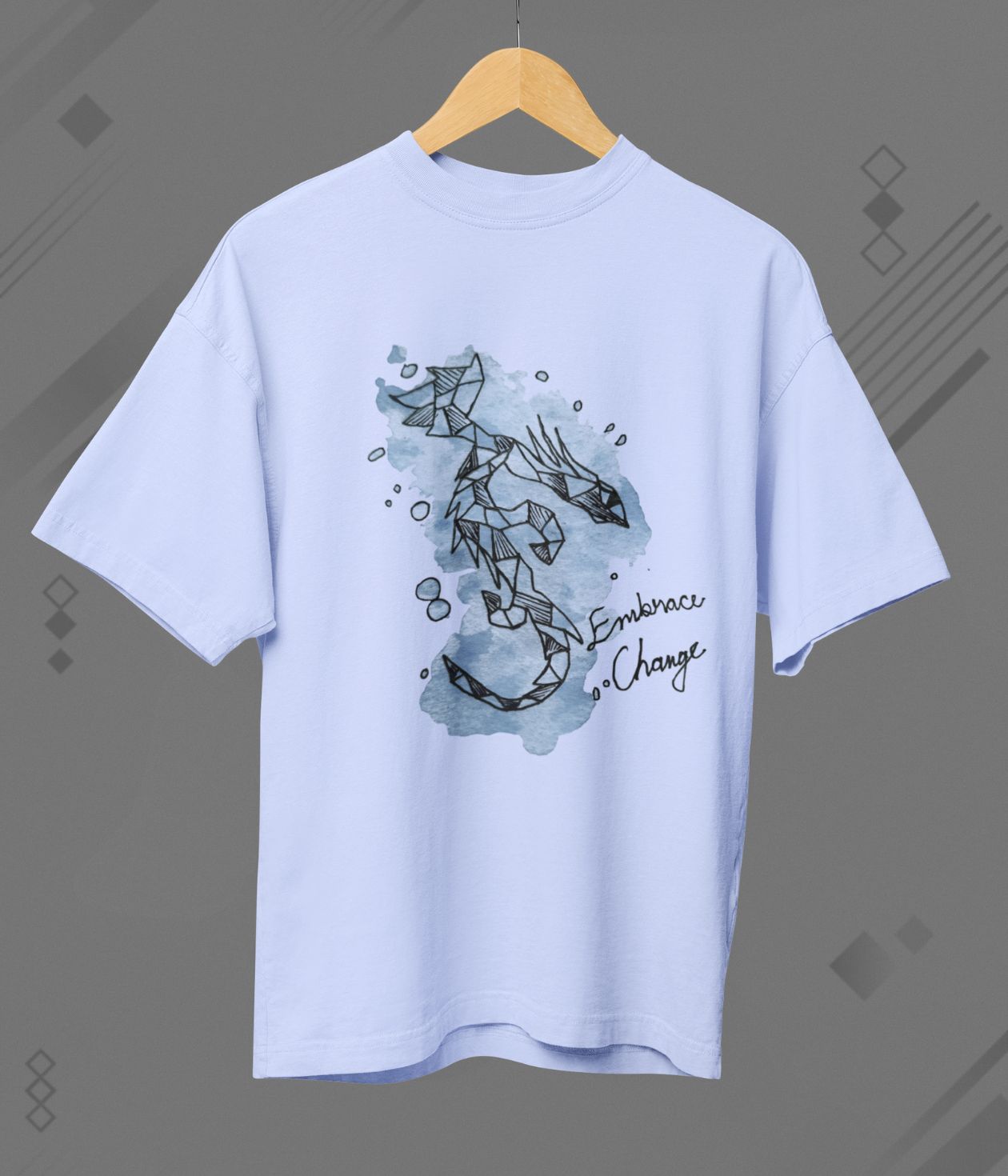 Ember Dragon - Terry Oversized T-Shirt