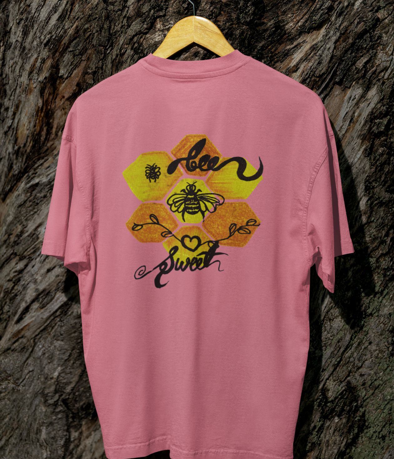 Bee Sweet - Terry Oversized T-Shirt