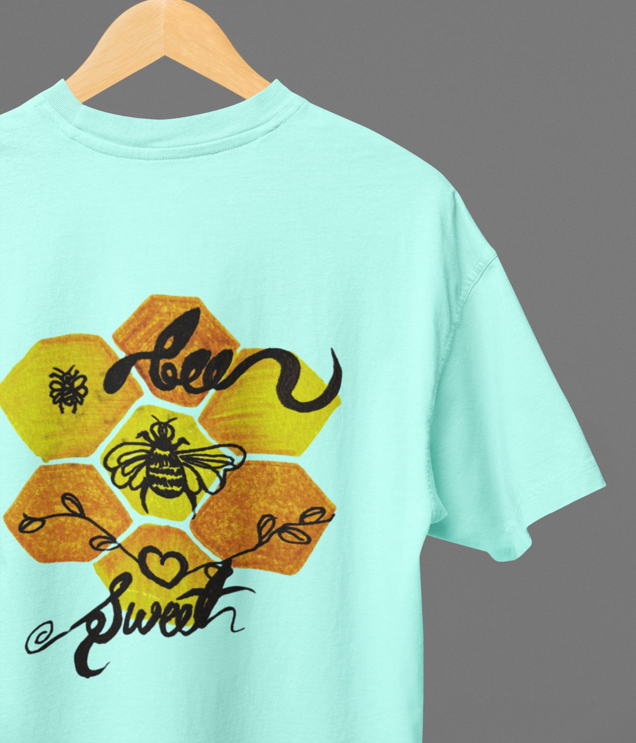 Bee Sweet - Oversized Classic T-Shirt