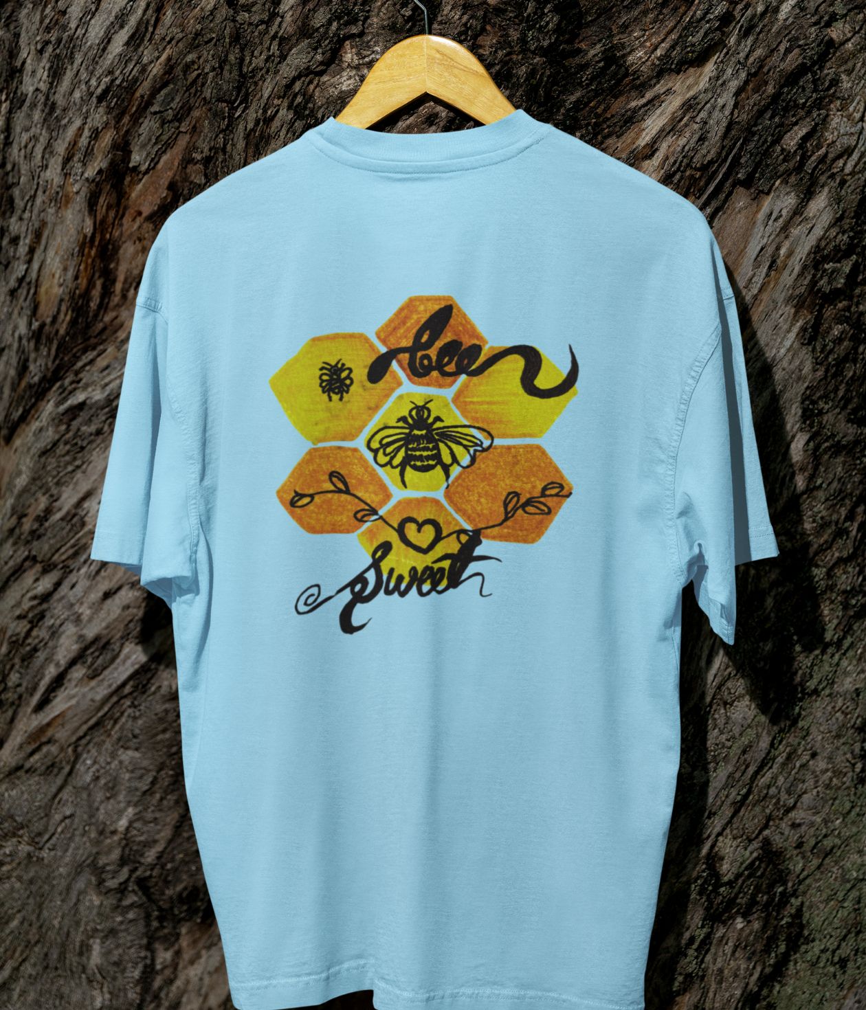 Bee Sweet - Terry Oversized T-Shirt