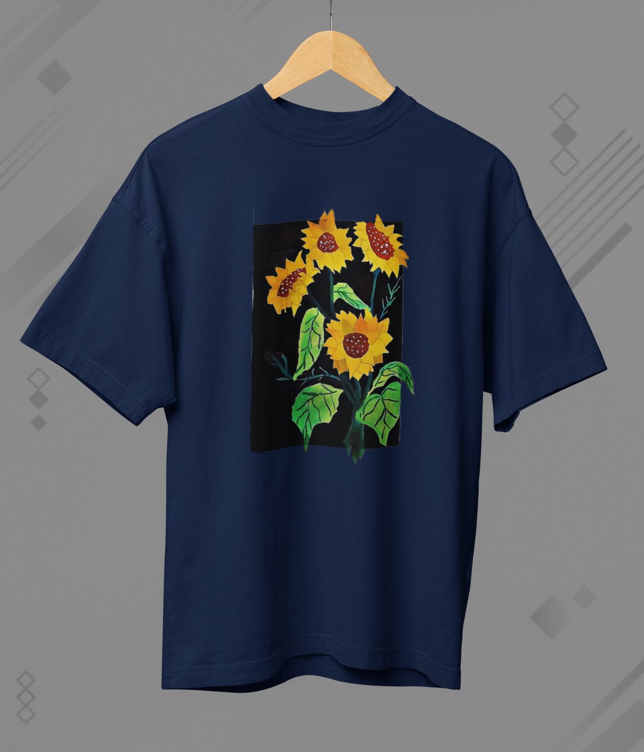 Chasing the Light - Terry Oversized T-Shirt - Dark