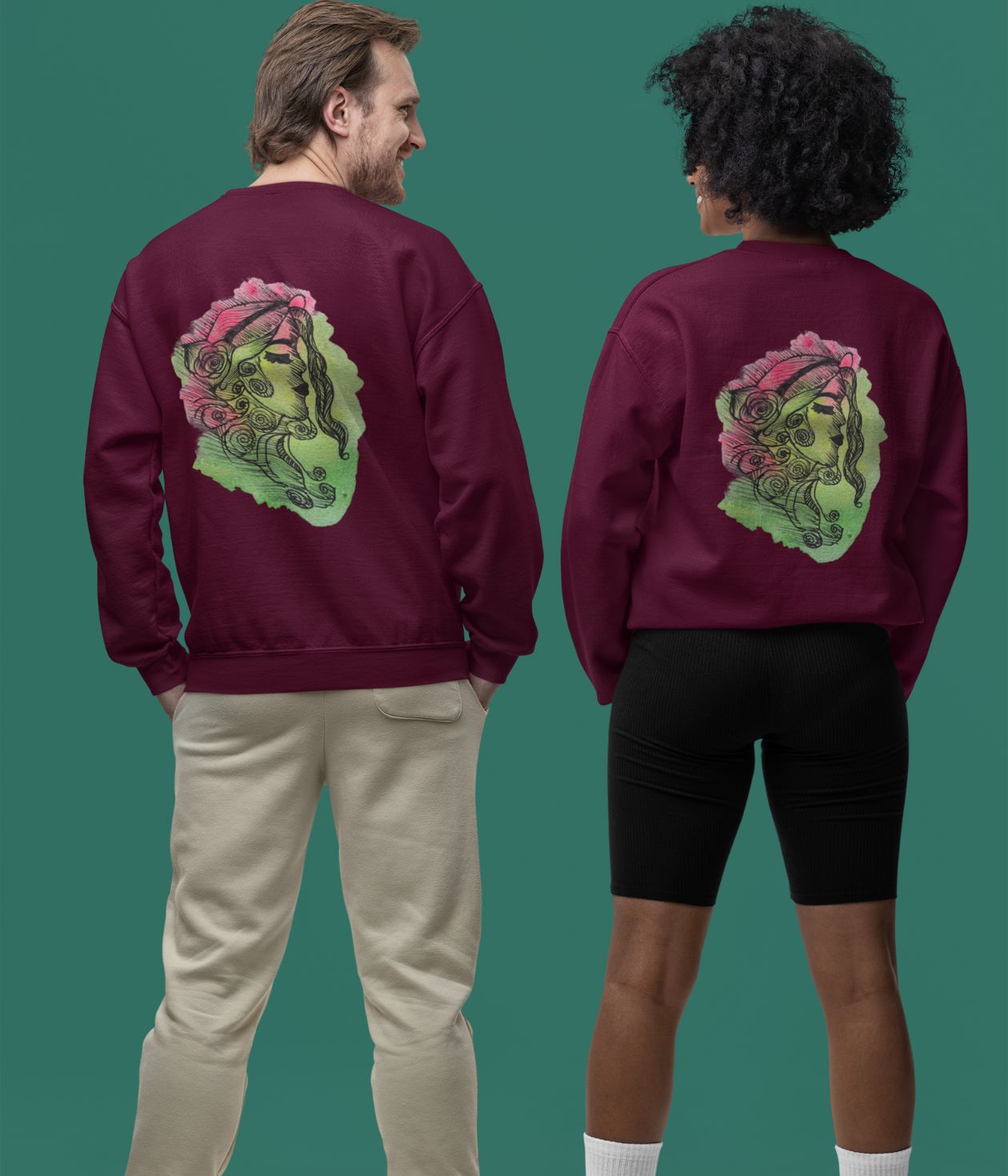 Roselume - Unisex Sweatshirt - Dark