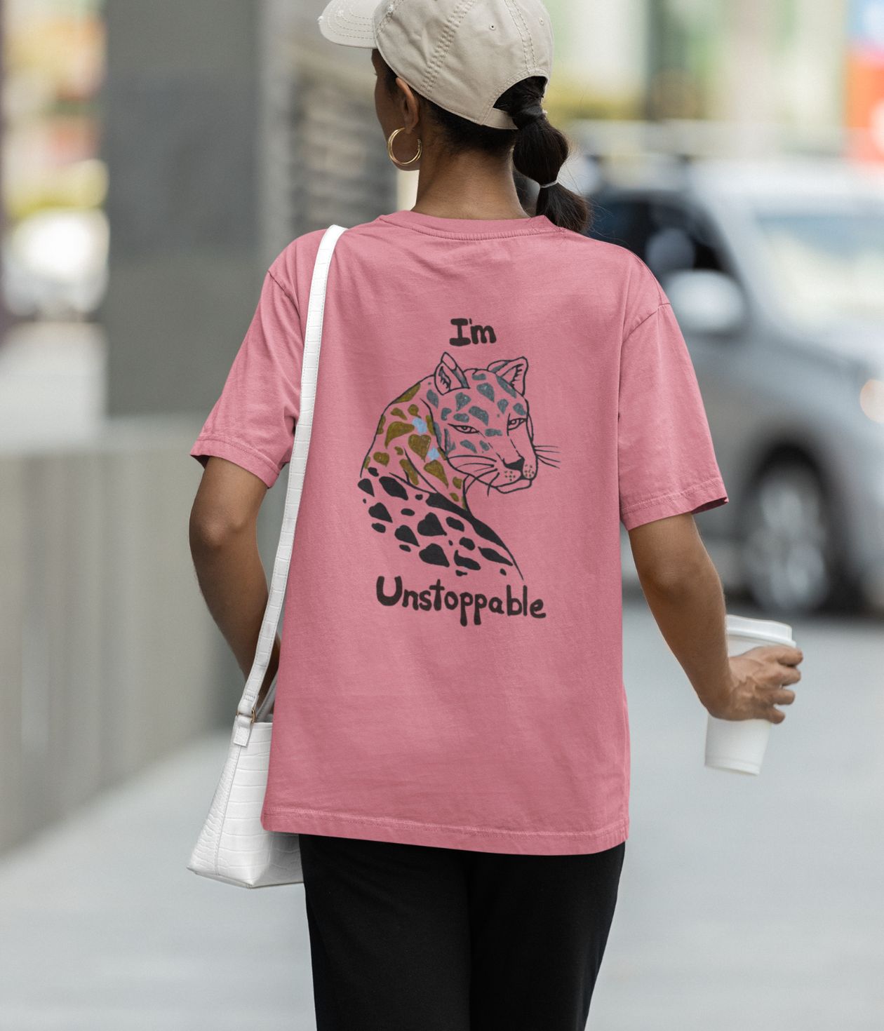 I'm Unstoppable - Terry Oversized T-Shirt