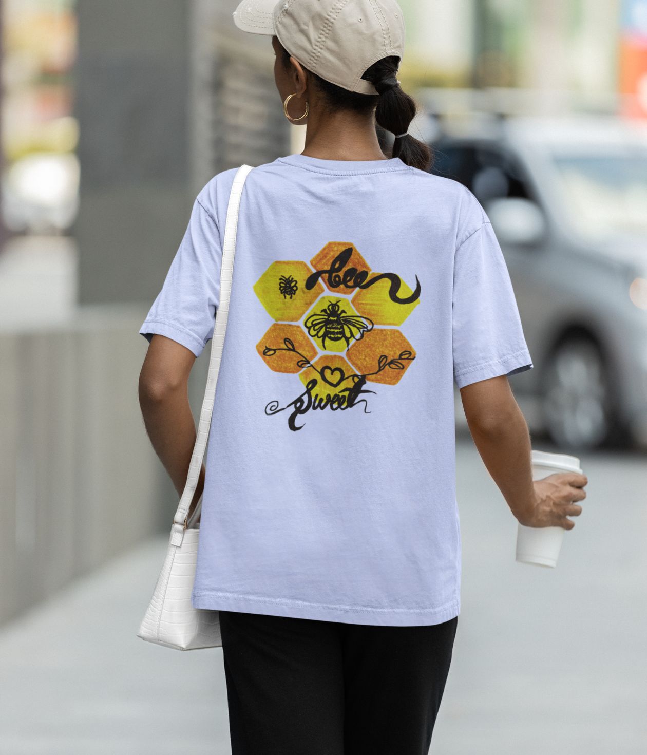 Bee Sweet - Terry Oversized T-Shirt