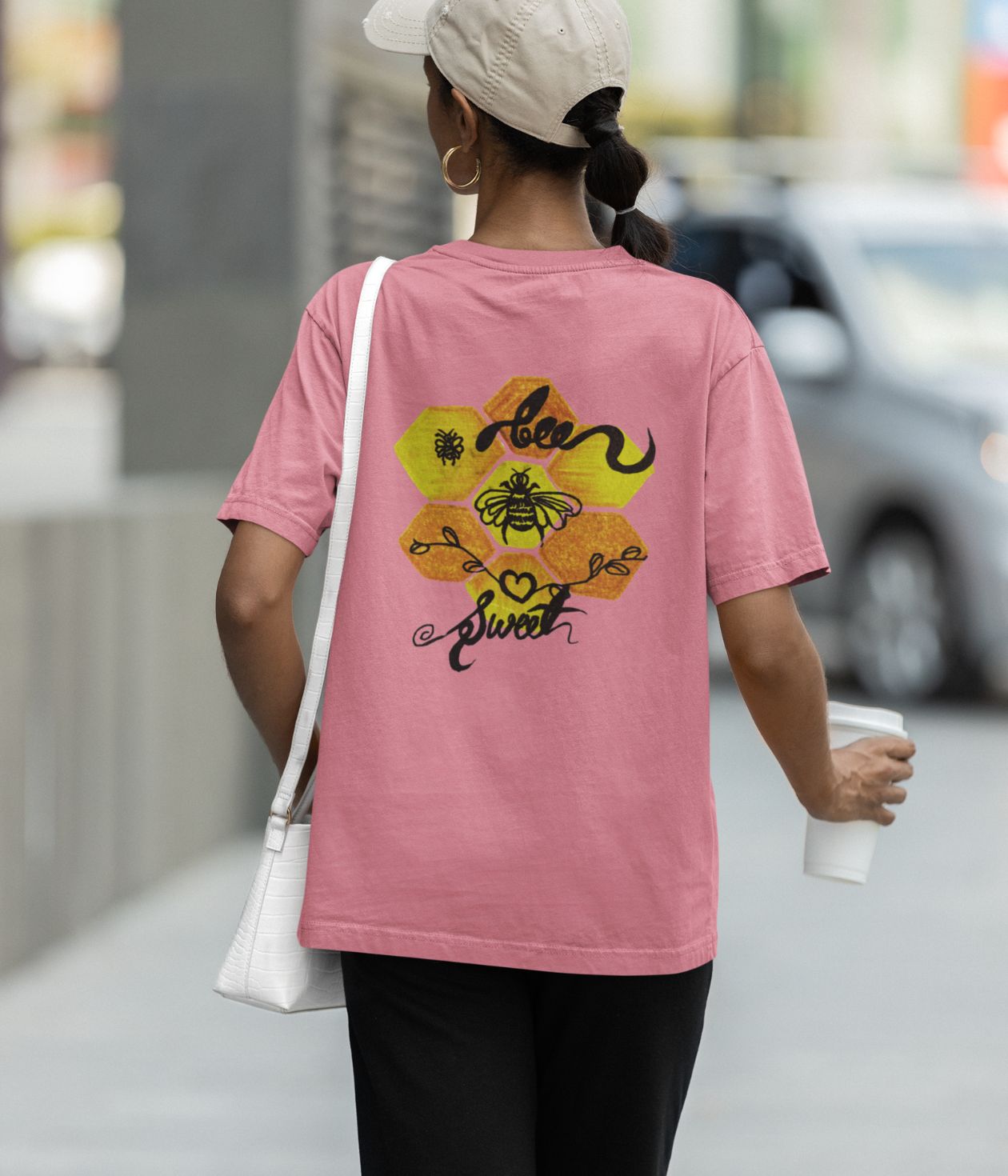 Bee Sweet - Terry Oversized T-Shirt