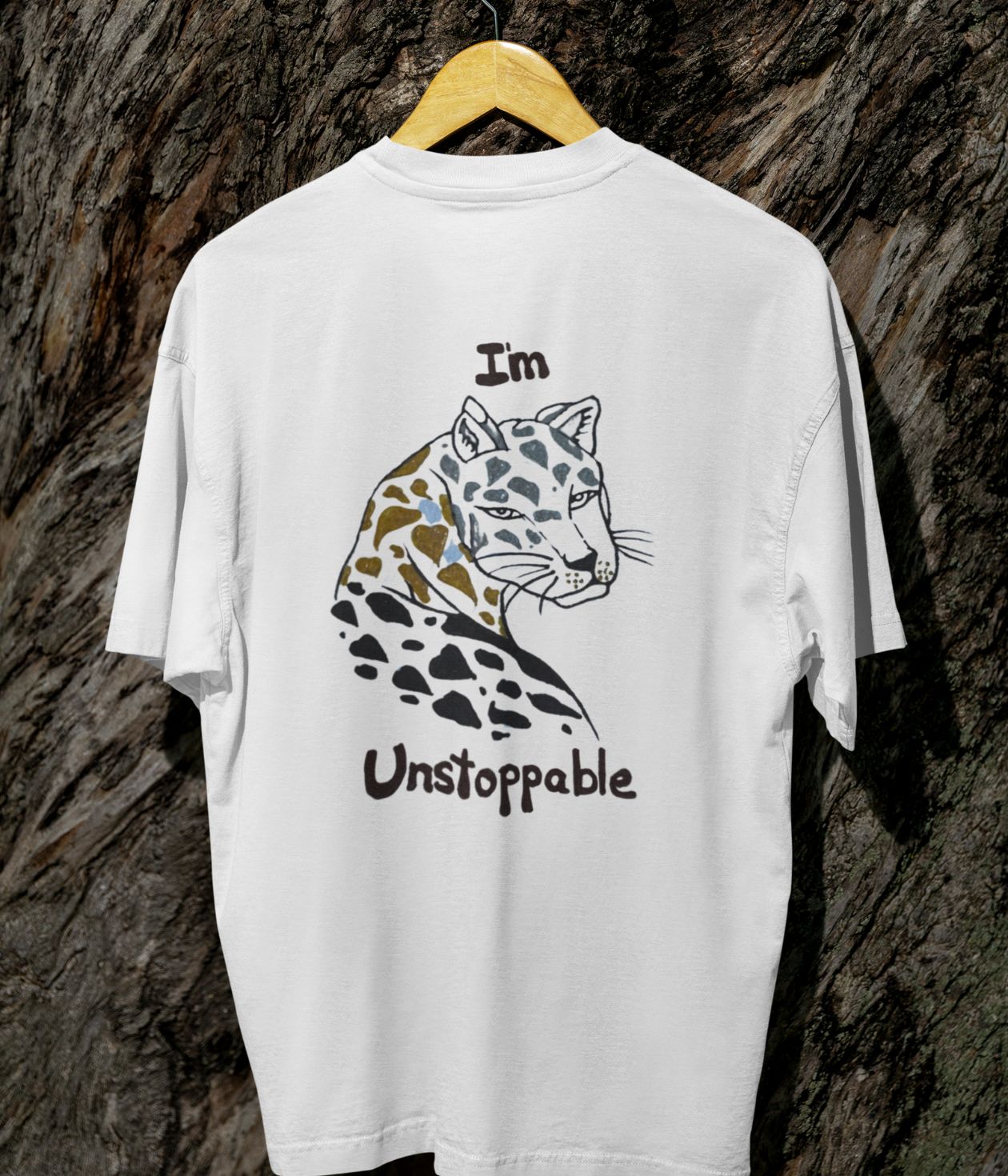 I'm Unstoppable - Terry Oversized T-Shirt