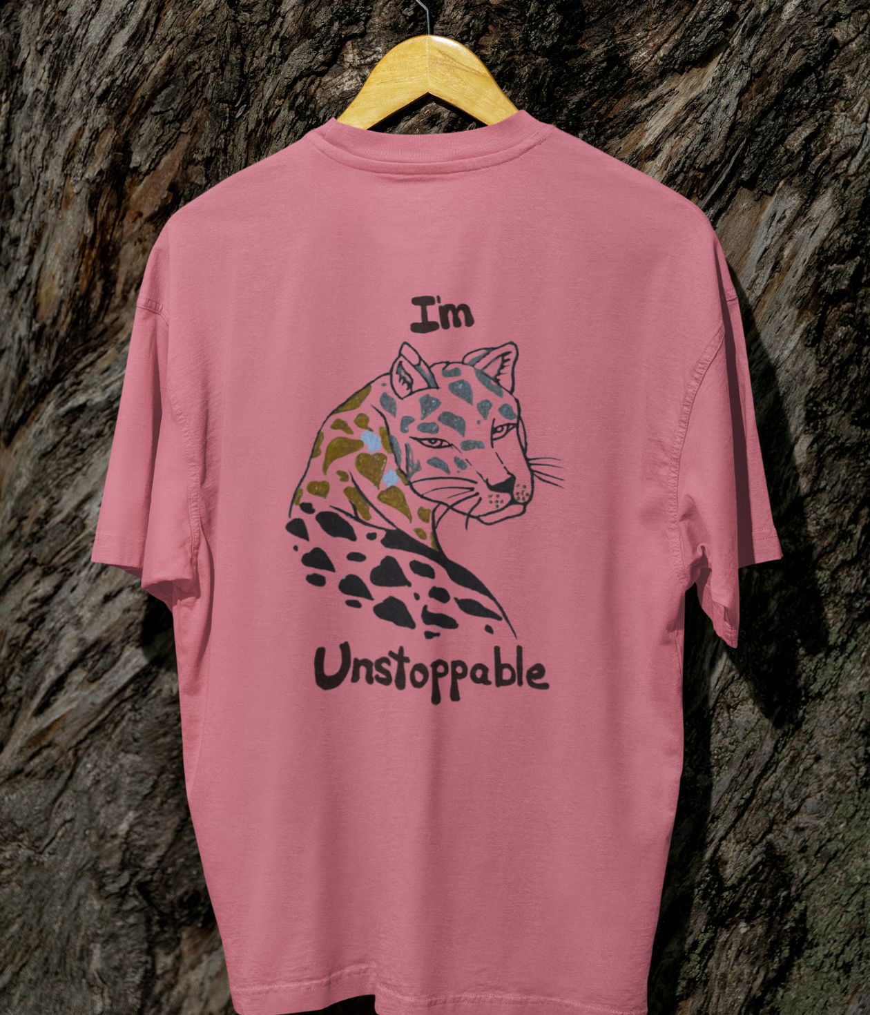 I'm Unstoppable - Terry Oversized T-Shirt