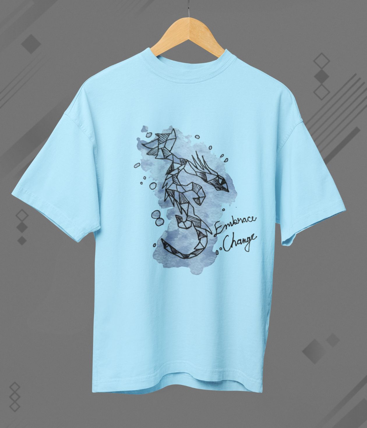 Ember Dragon - Terry Oversized T-Shirt