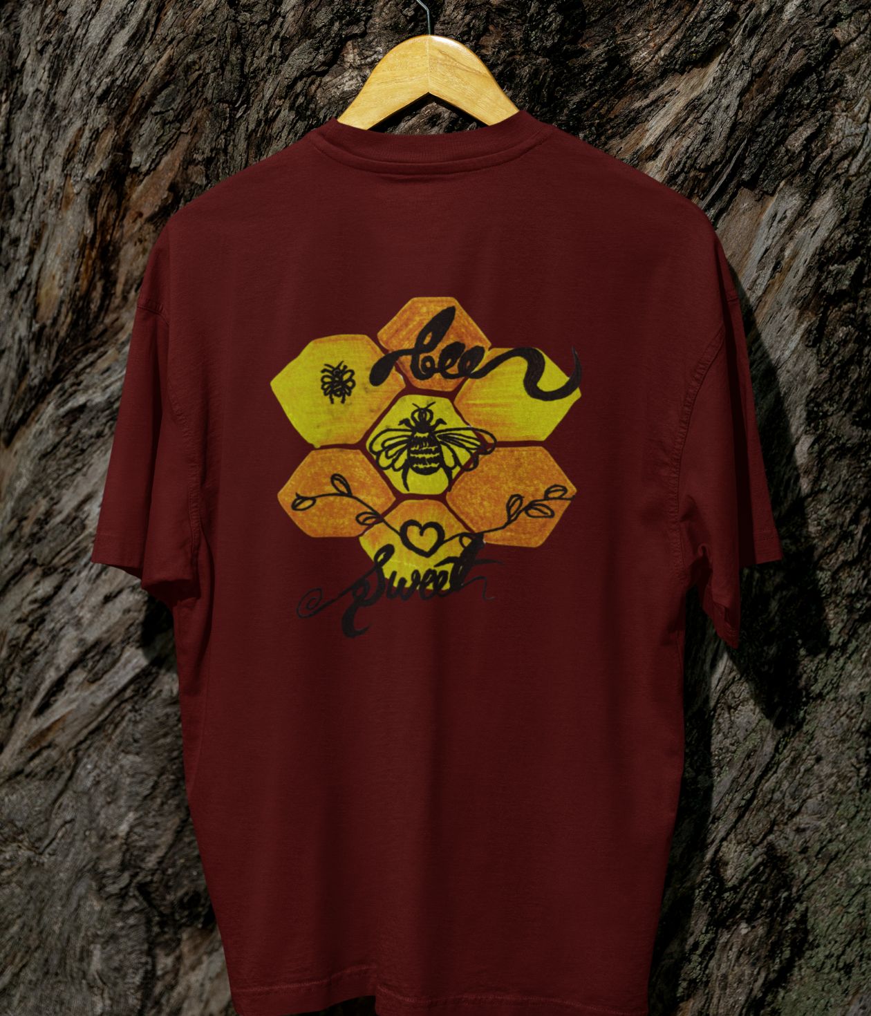 Bee Sweet - Terry Oversized T-Shirt