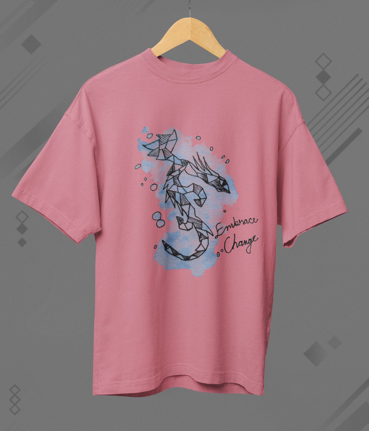 Ember Dragon - Terry Oversized T-Shirt