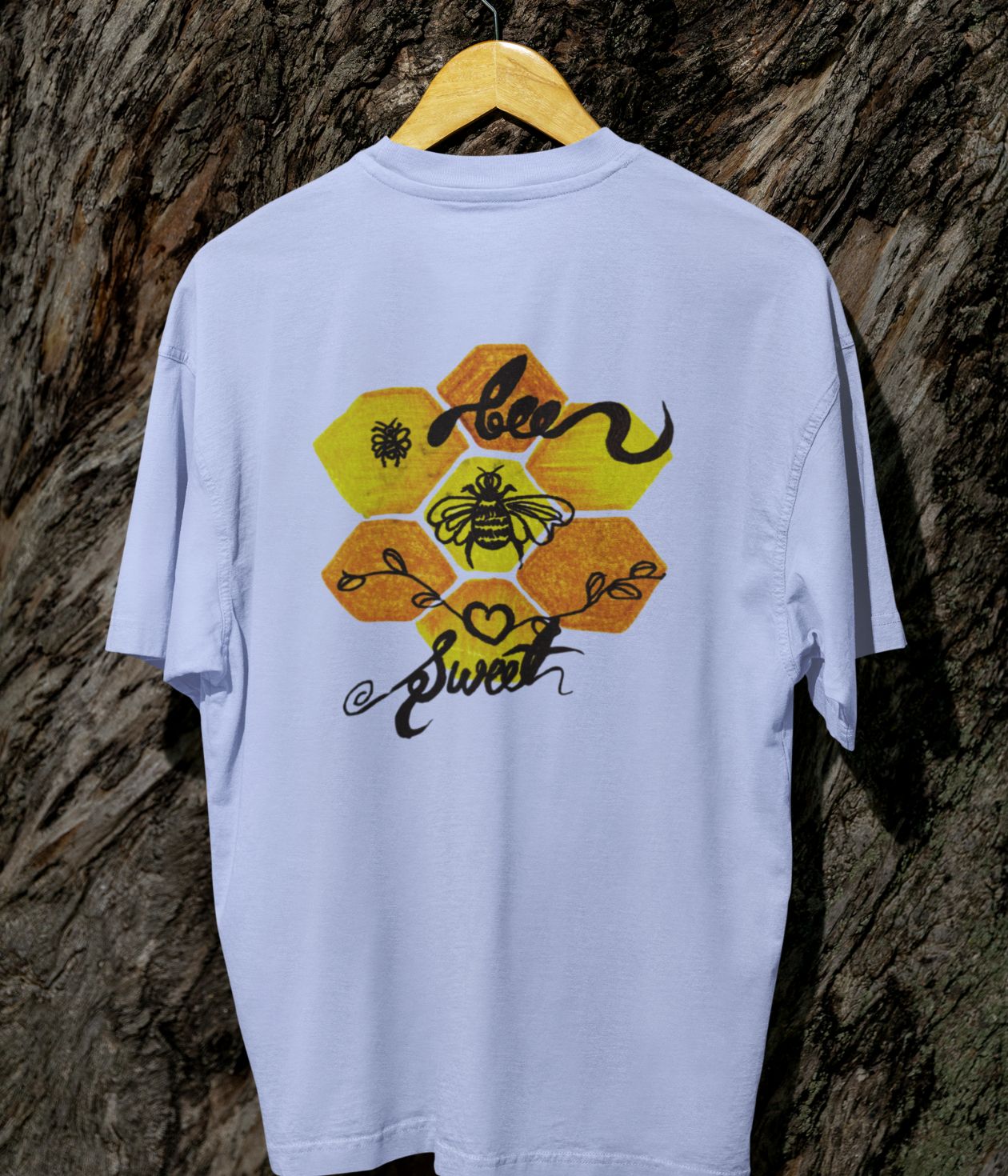 Bee Sweet - Terry Oversized T-Shirt