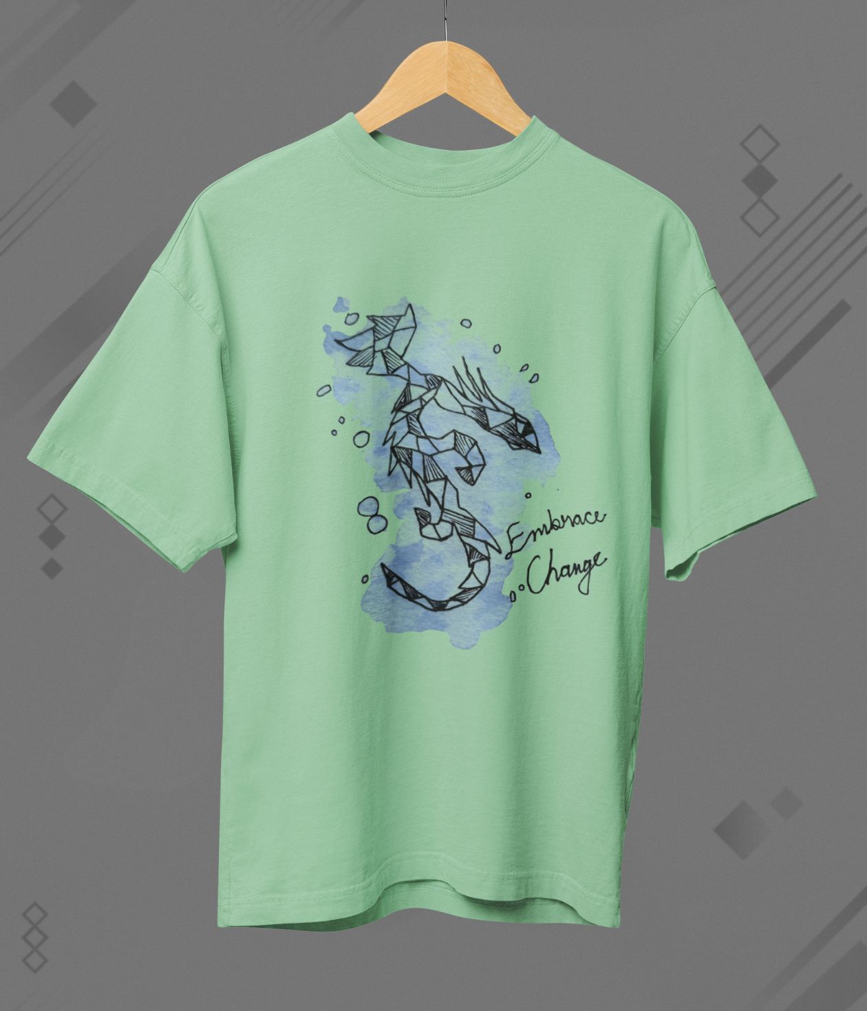 Ember Dragon - Terry Oversized T-Shirt