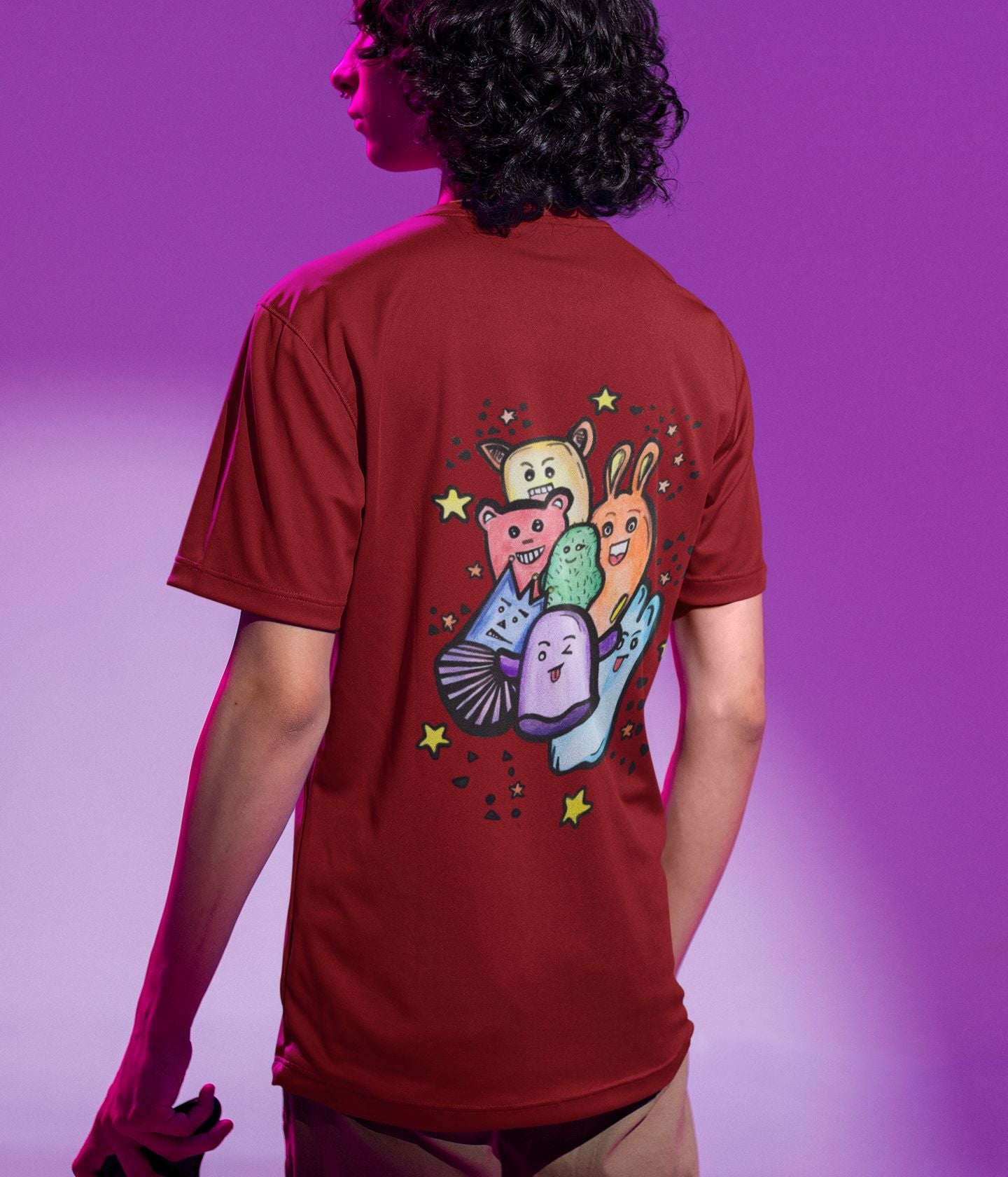 Coloriage Doodle - Unisex Classic T-Shirt - Dark - aiink