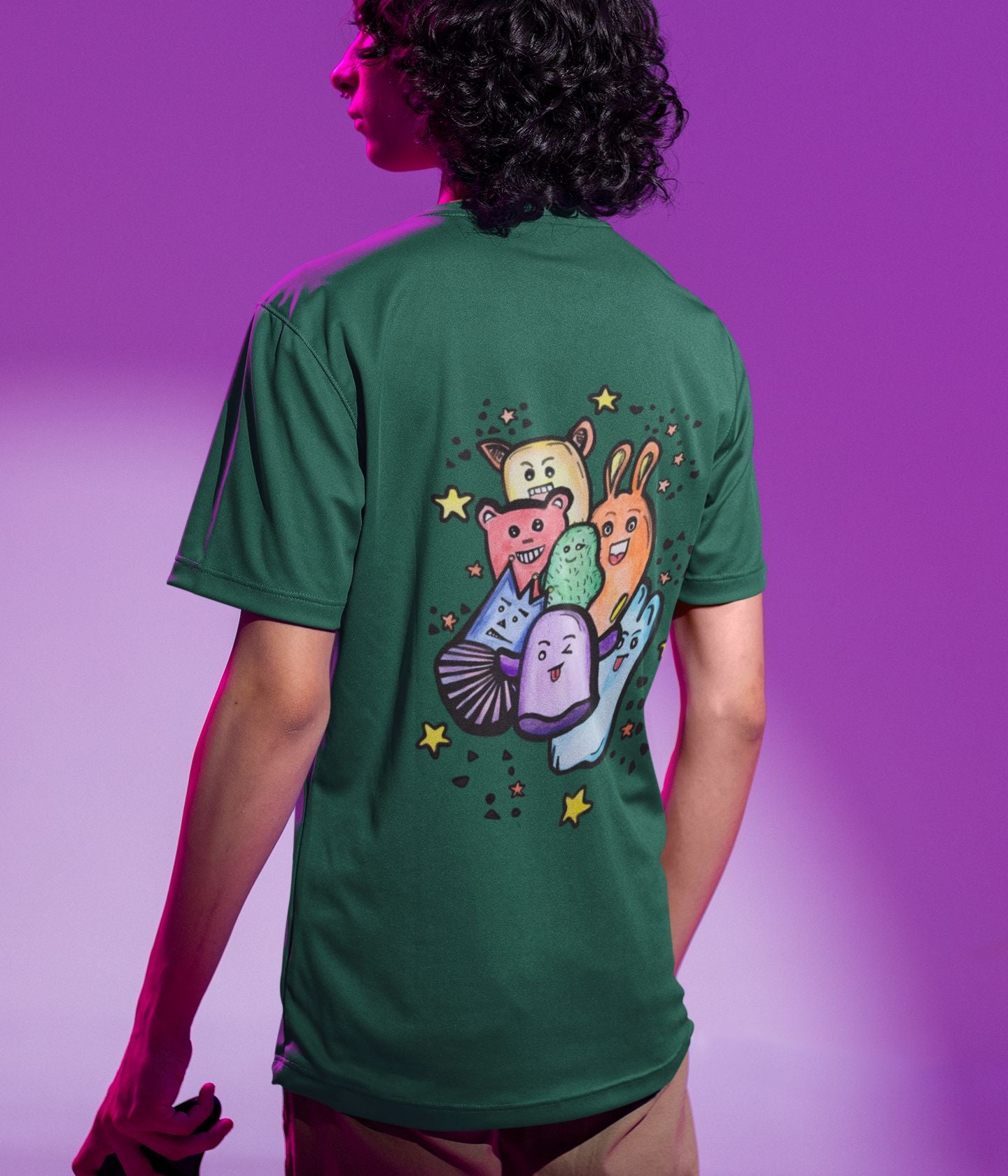 Coloriage Doodle - Unisex Classic T-Shirt - Dark - aiink