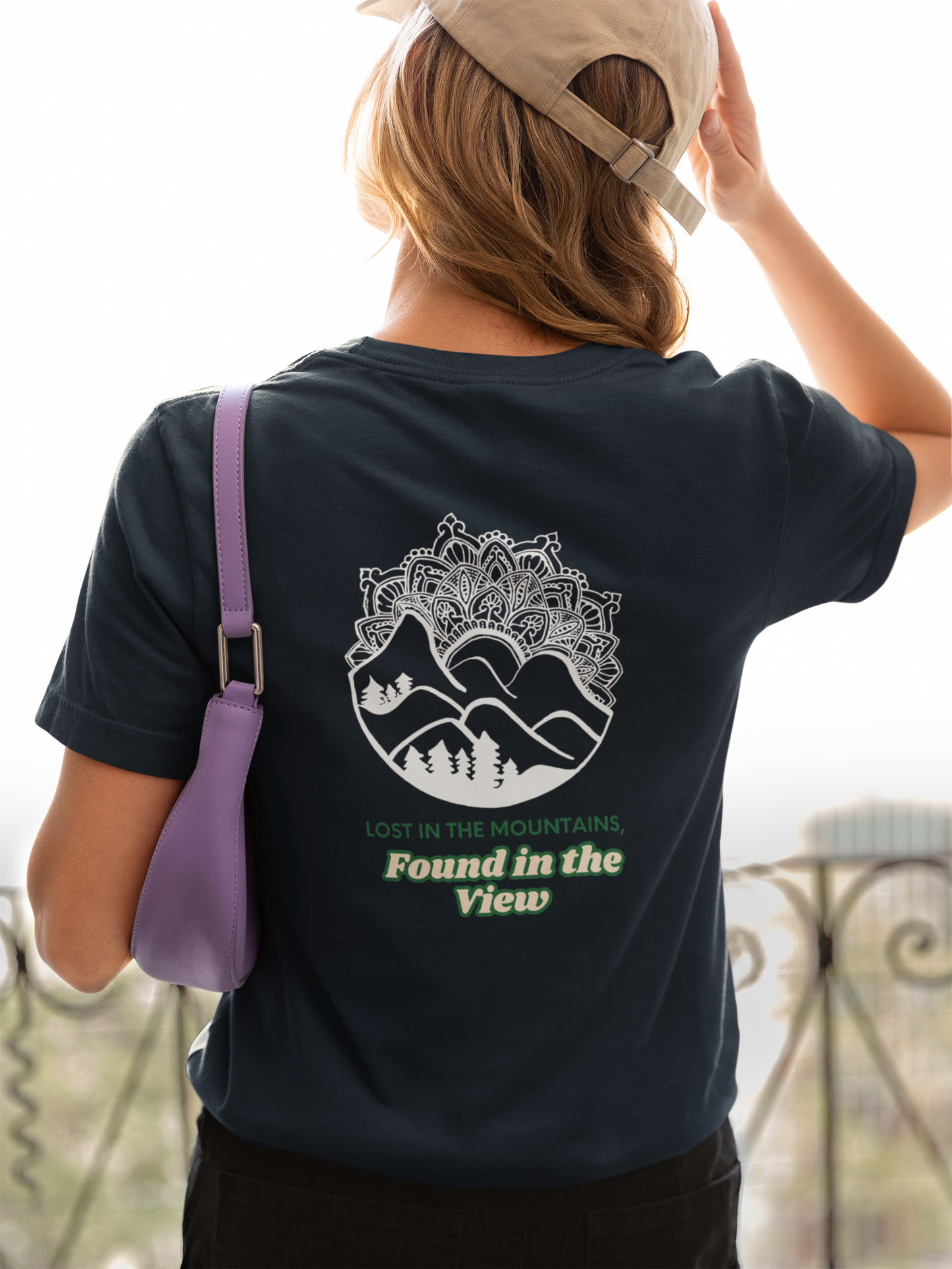 Lost In The Mountains - Unisex Classic T-Shirt - Dark Ai Ink™