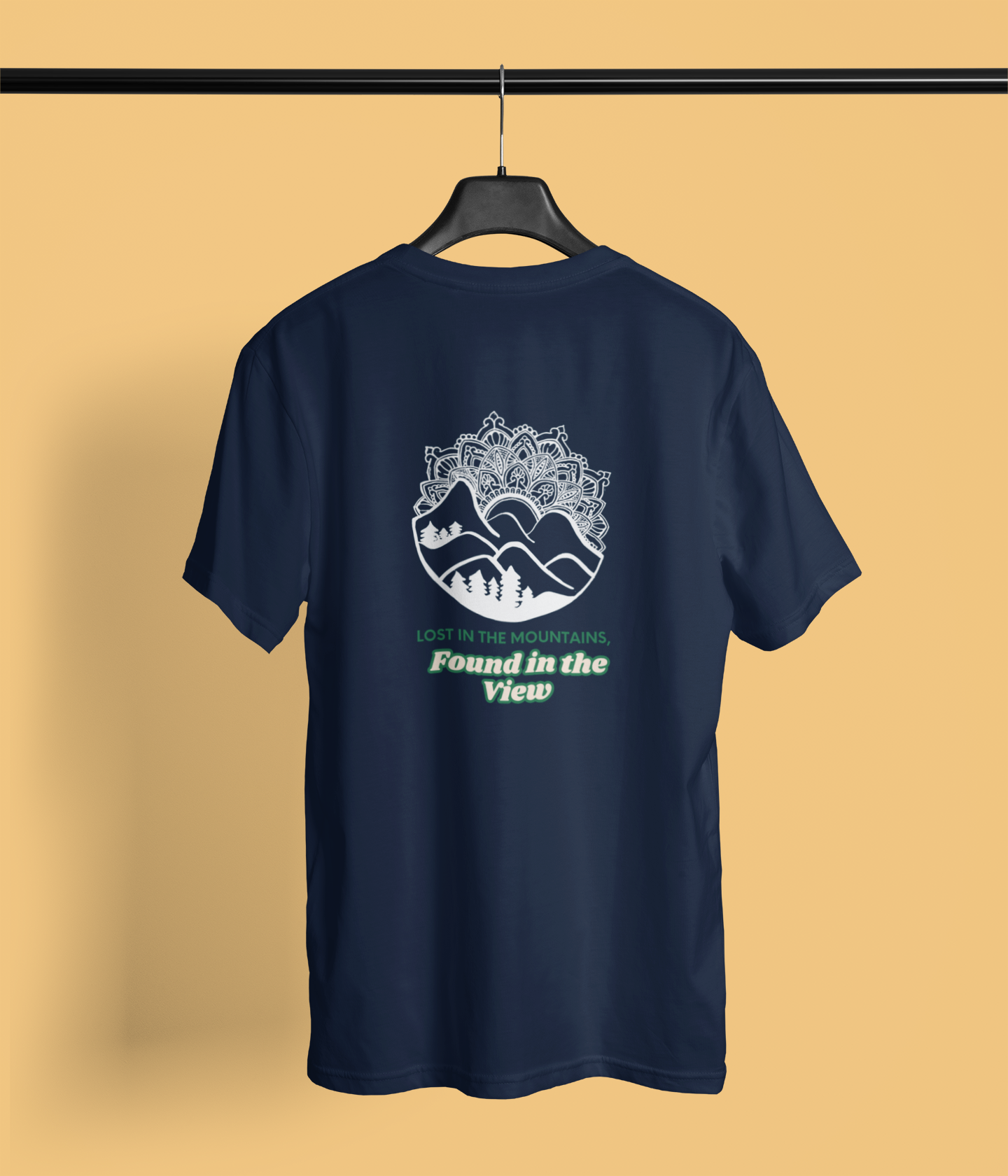 Lost In The Mountains - Unisex Classic T-Shirt - Dark Ai Ink™