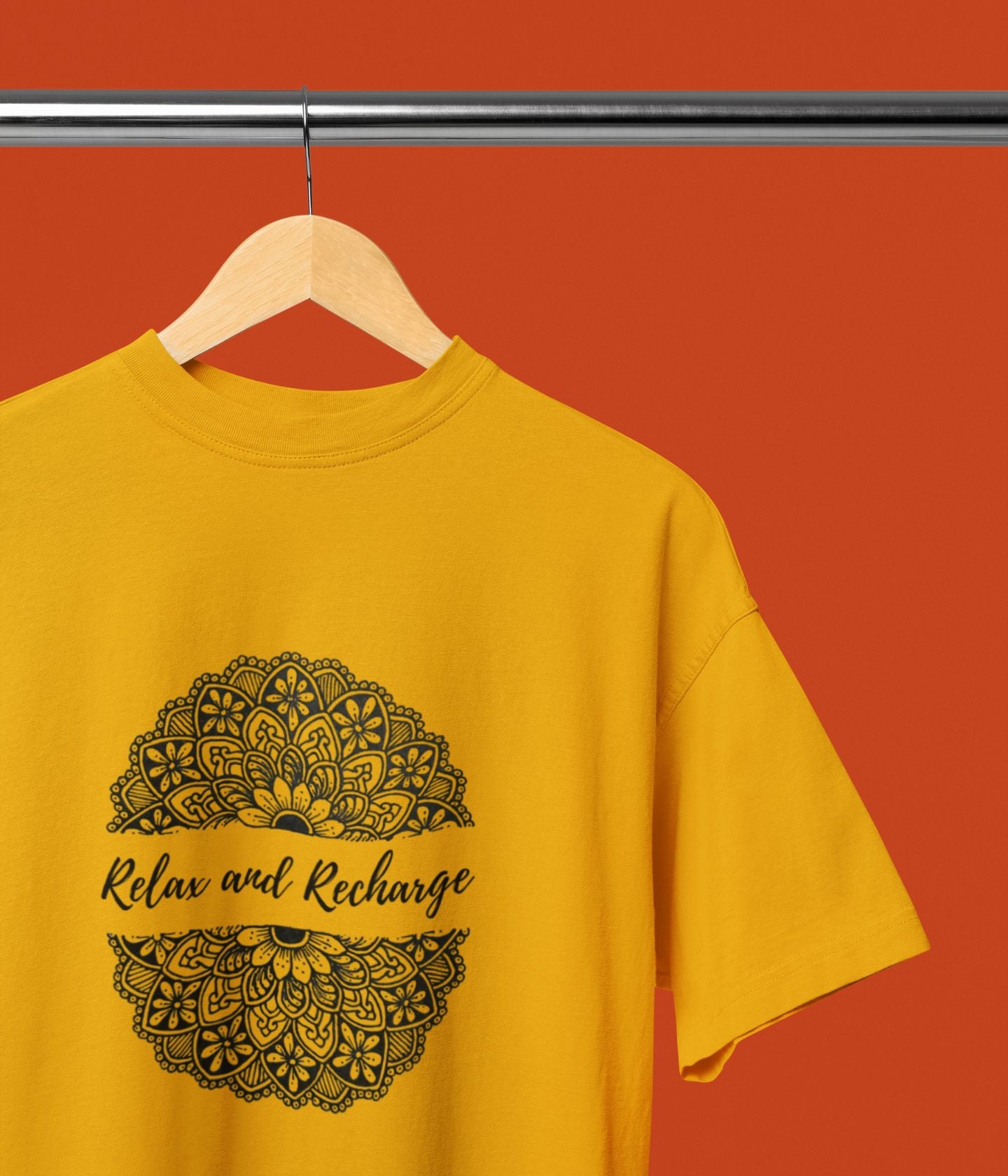 Relax And Recharge - Oversized Classic T-Shirt Ai Ink™