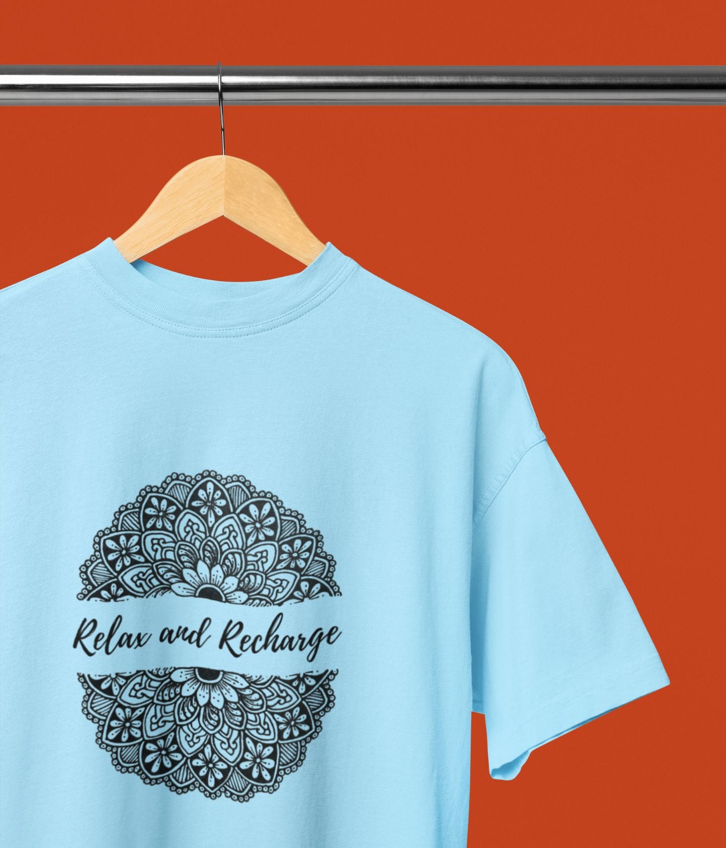 Relax And Recharge - Oversized Classic T-Shirt Ai Ink™