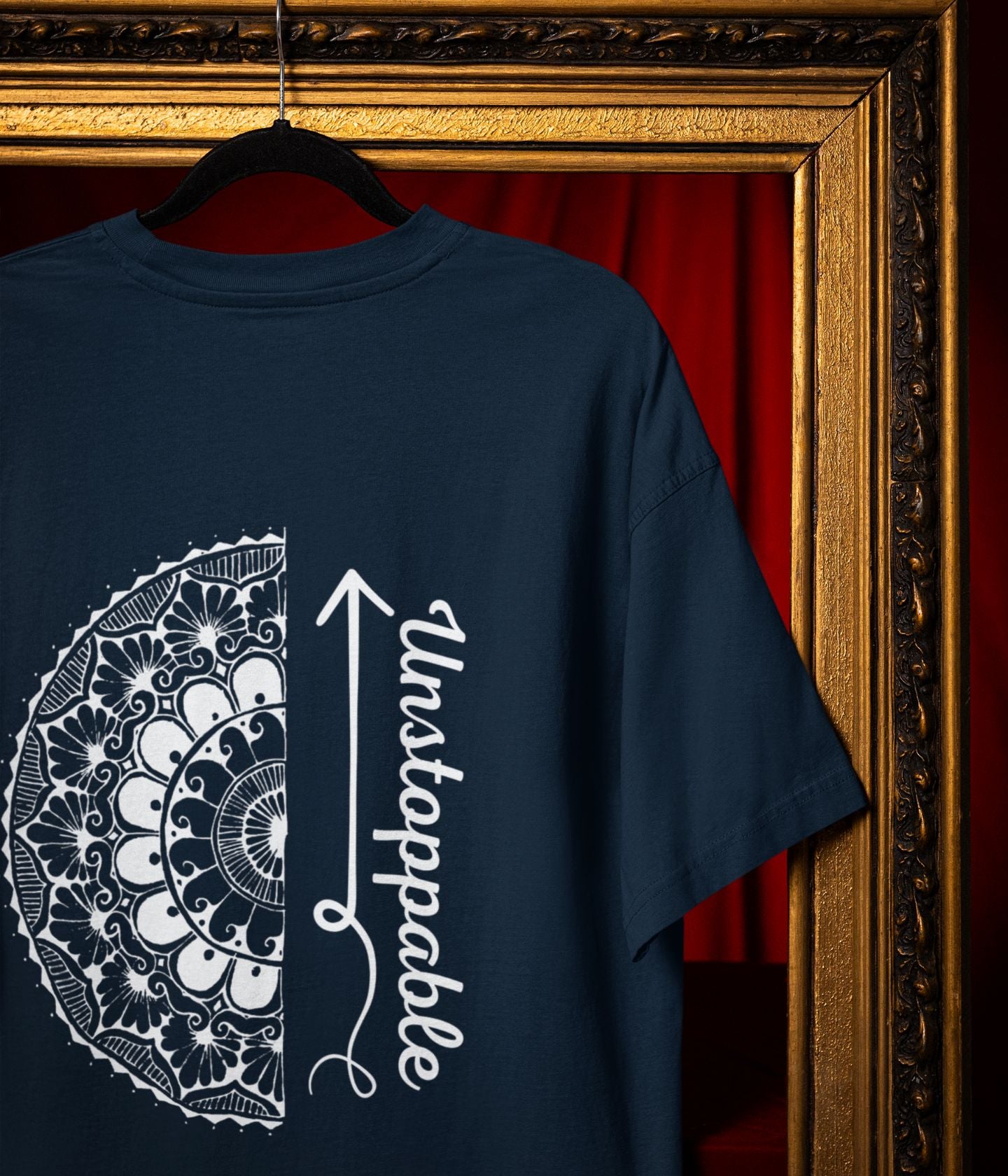 Unstoppable - Terry Oversized T-Shirt - Dark - aiink