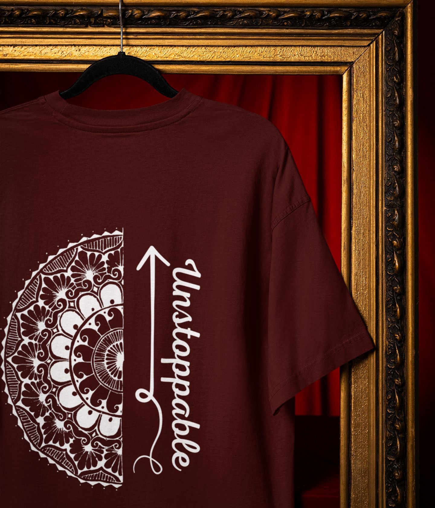 Unstoppable - Terry Oversized T-Shirt - Dark - aiink