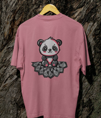 Pandamonium - Terry Oversized T-Shirt