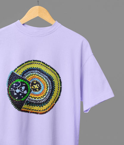 Sacred Spin - Oversized Classic T-Shirt