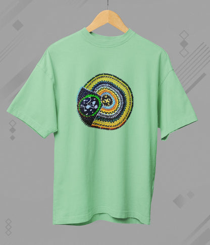 Sacred Spin - Terry Oversized T-Shirt
