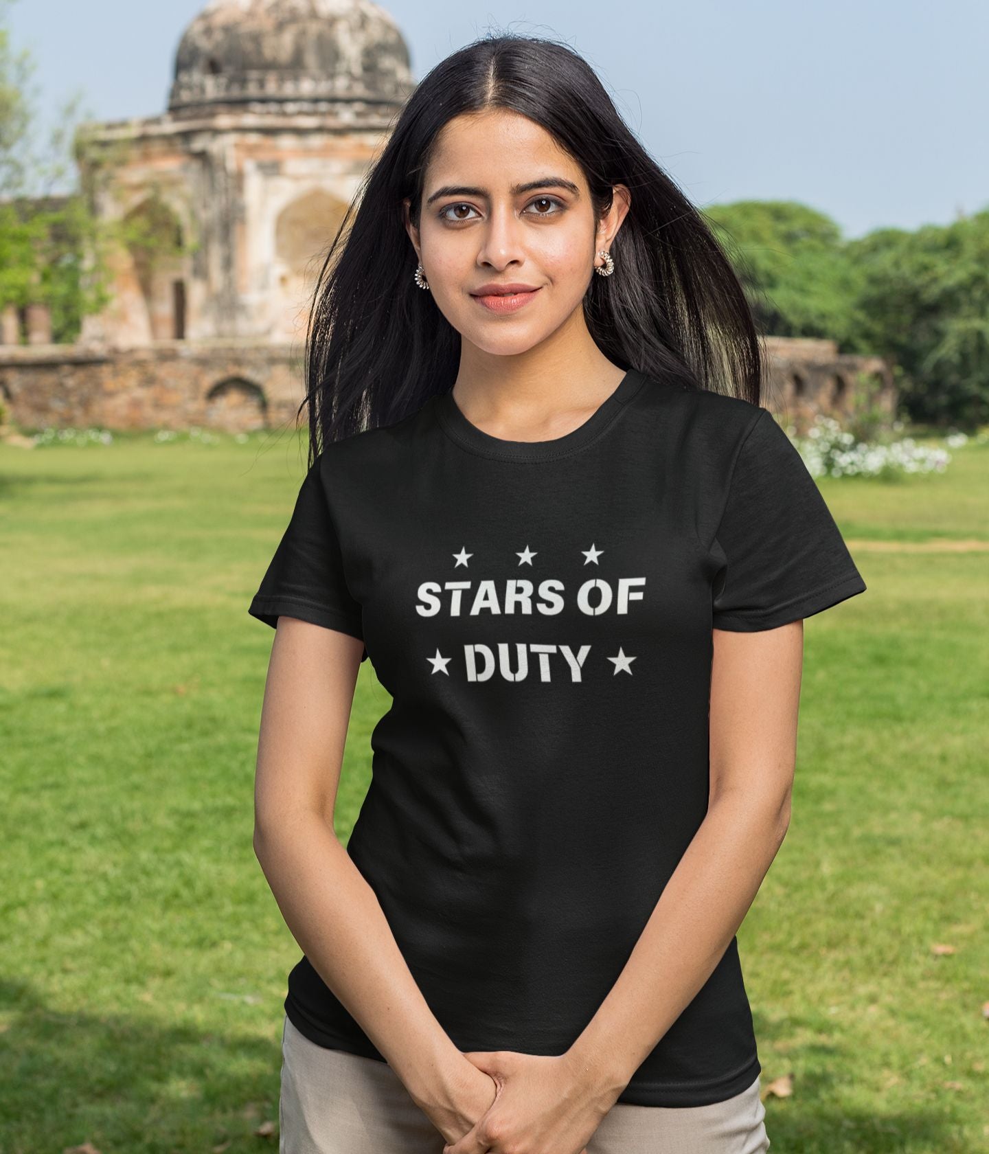 Stars Of Duty - Unisex Classic T-Shirt - Dark