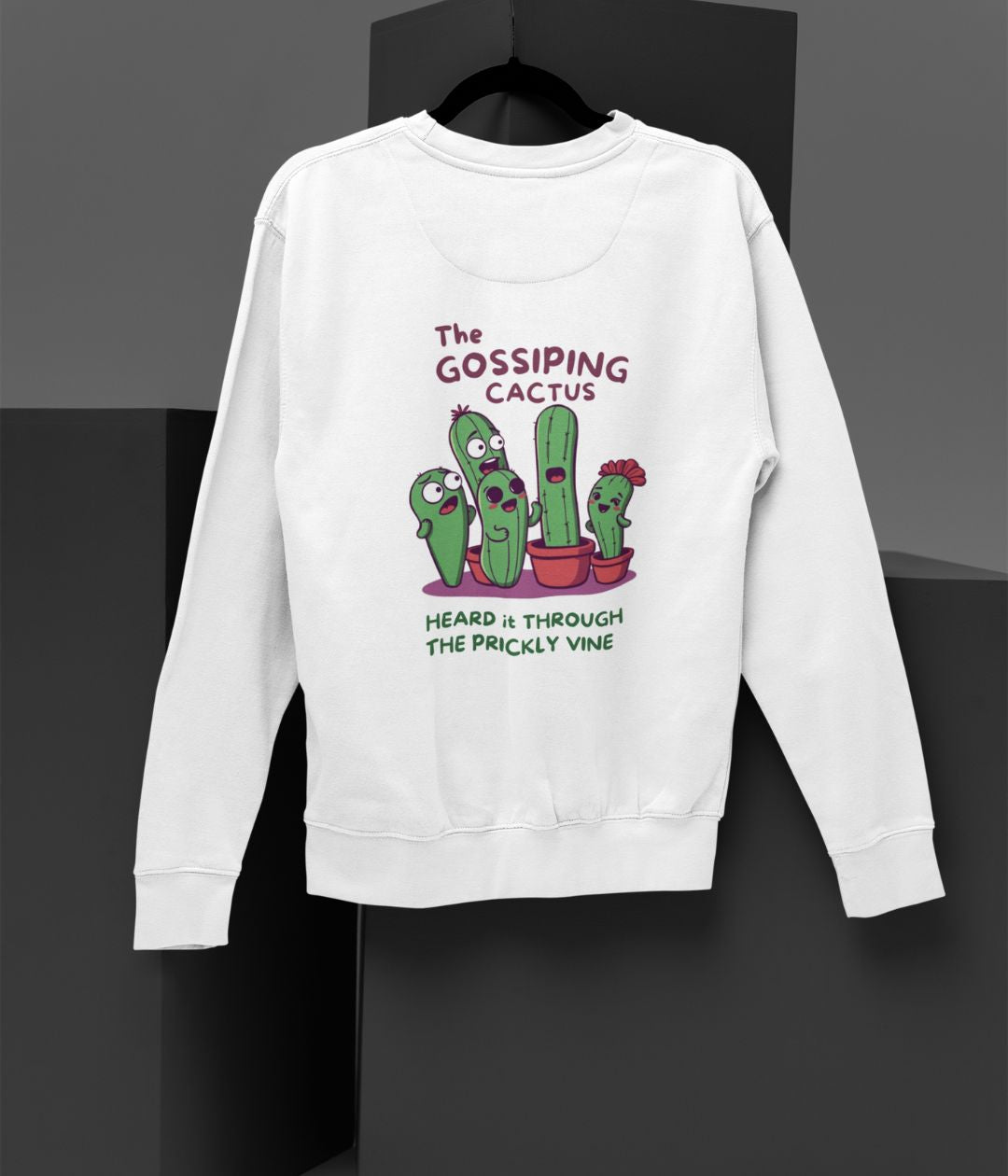 The Gossiping Cactus - Unisex Sweatshirt