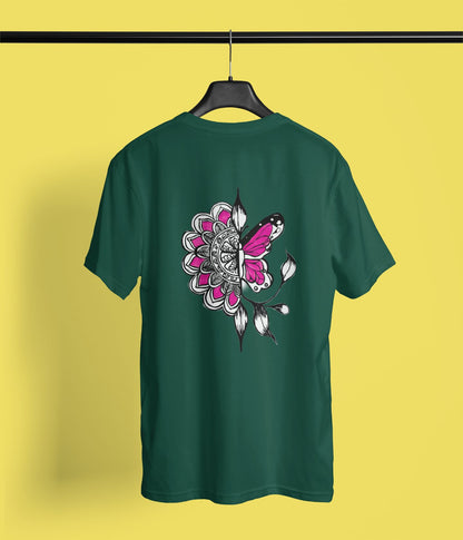 Butterfly Doodle - Unisex Classic T-Shirt - Dark