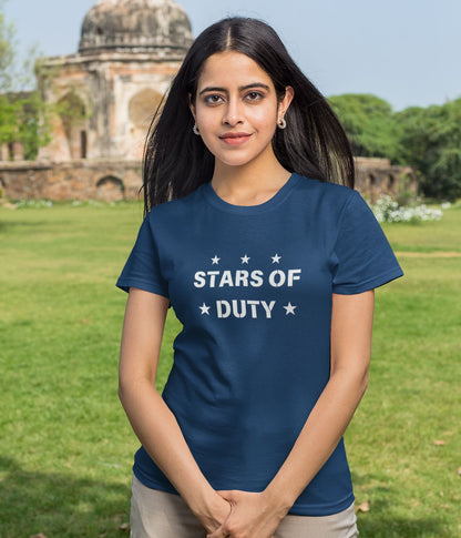 Stars Of Duty - Unisex Classic T-Shirt - Dark