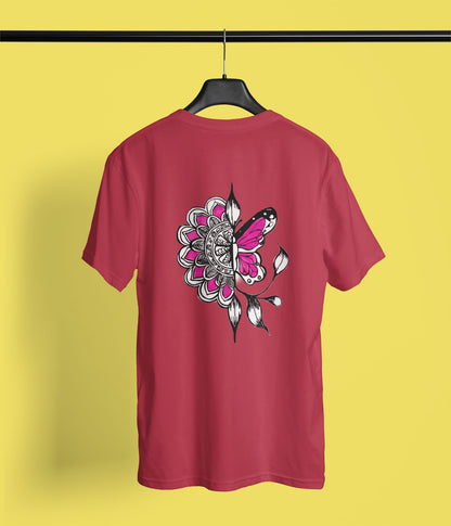 Butterfly Doodle - Unisex Classic T-Shirt - Dark