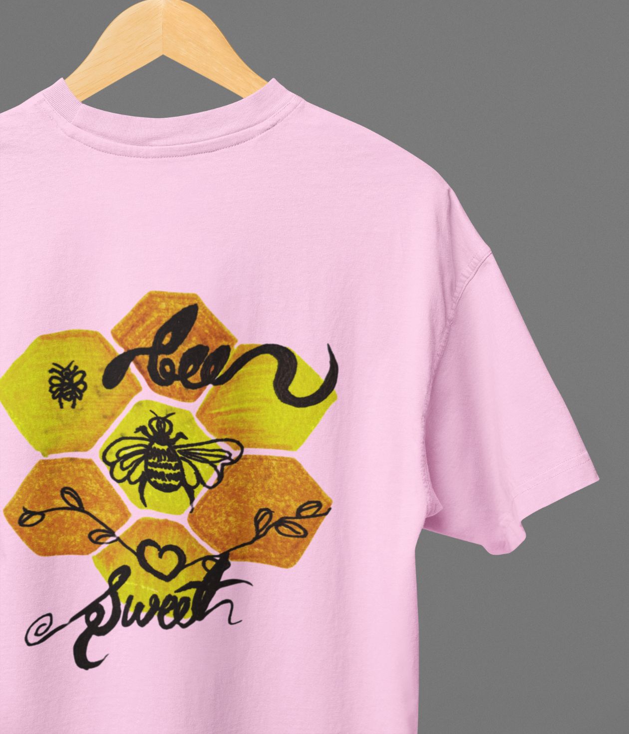 Bee Sweet - Oversized Classic T-Shirt