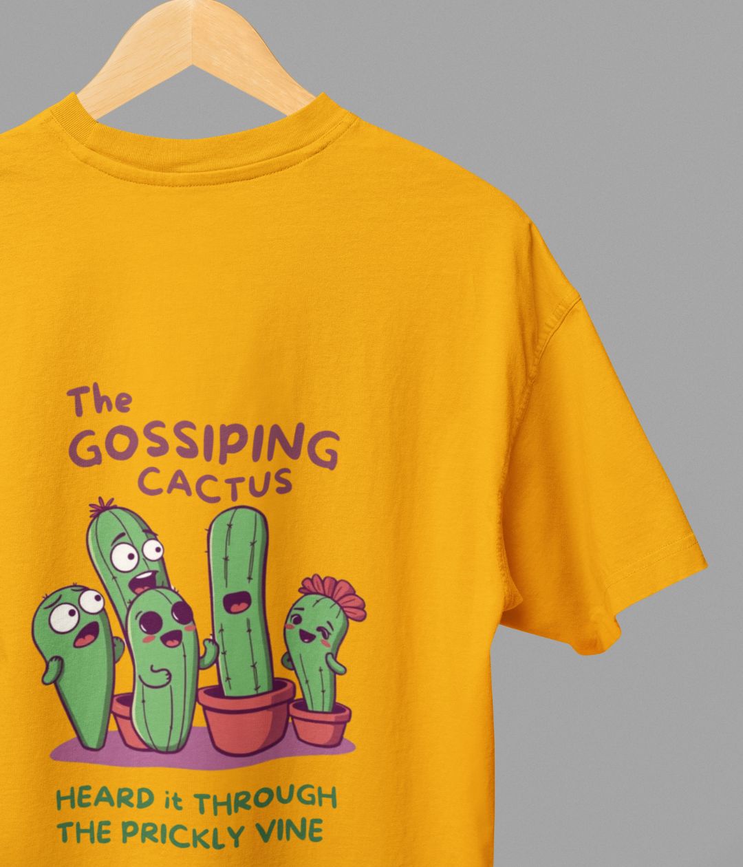 The Gossiping Cactus - Oversized Classic T-Shirt