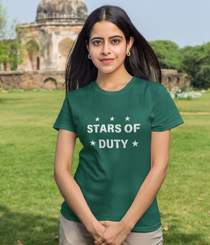 Stars Of Duty - Unisex Classic T-Shirt - Dark