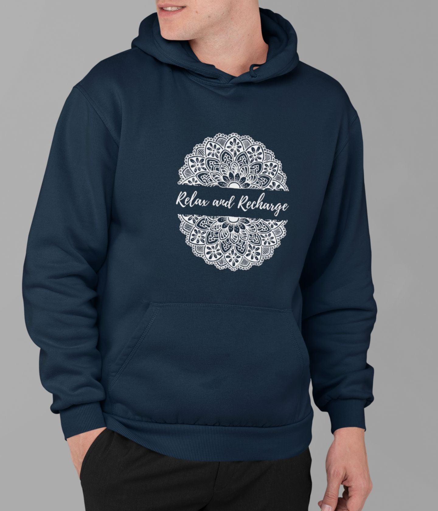 Relax And Recharge - Unisex Hoodie - Dark