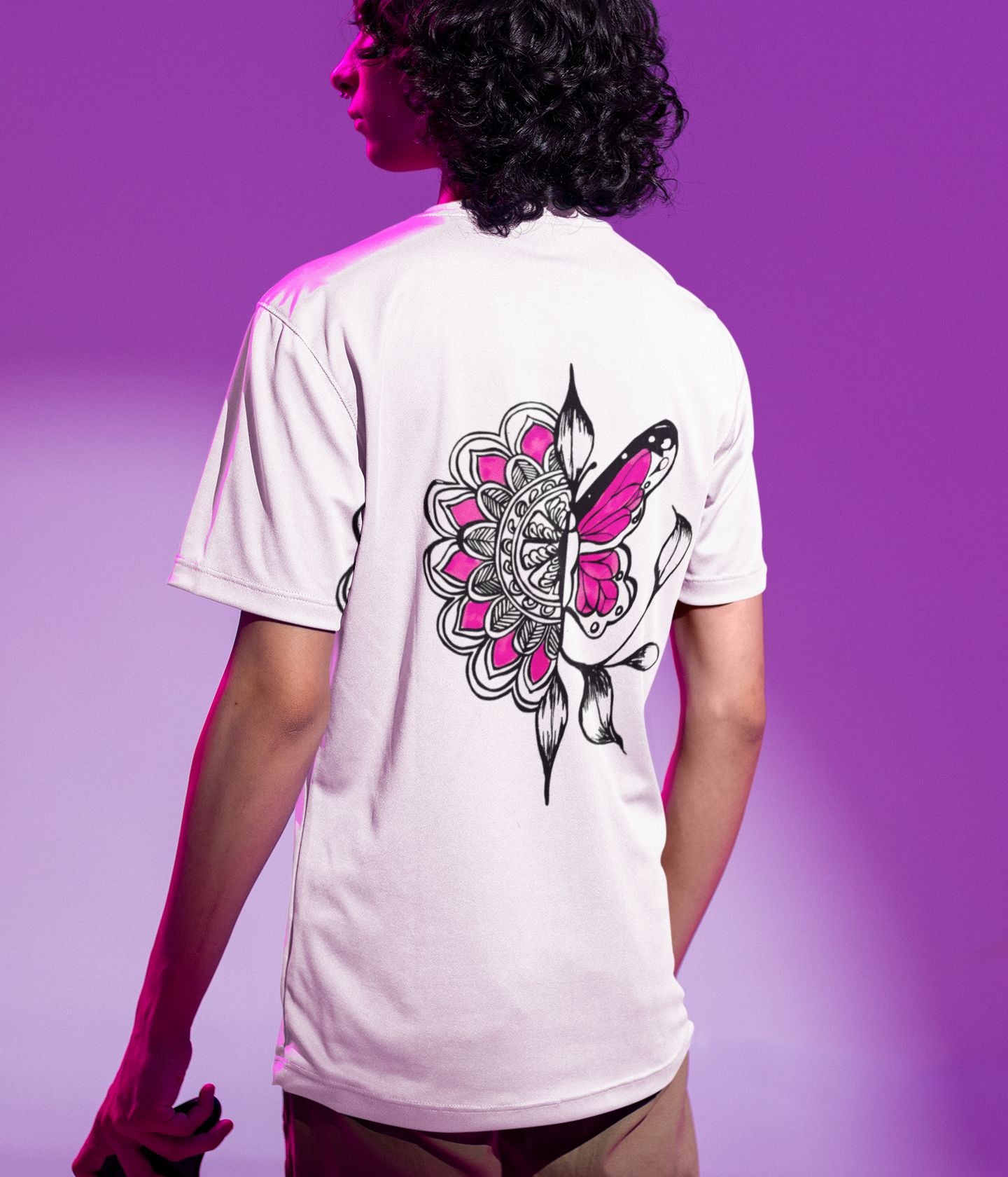 Butterfly Doodle - Unisex Classic T-Shirt