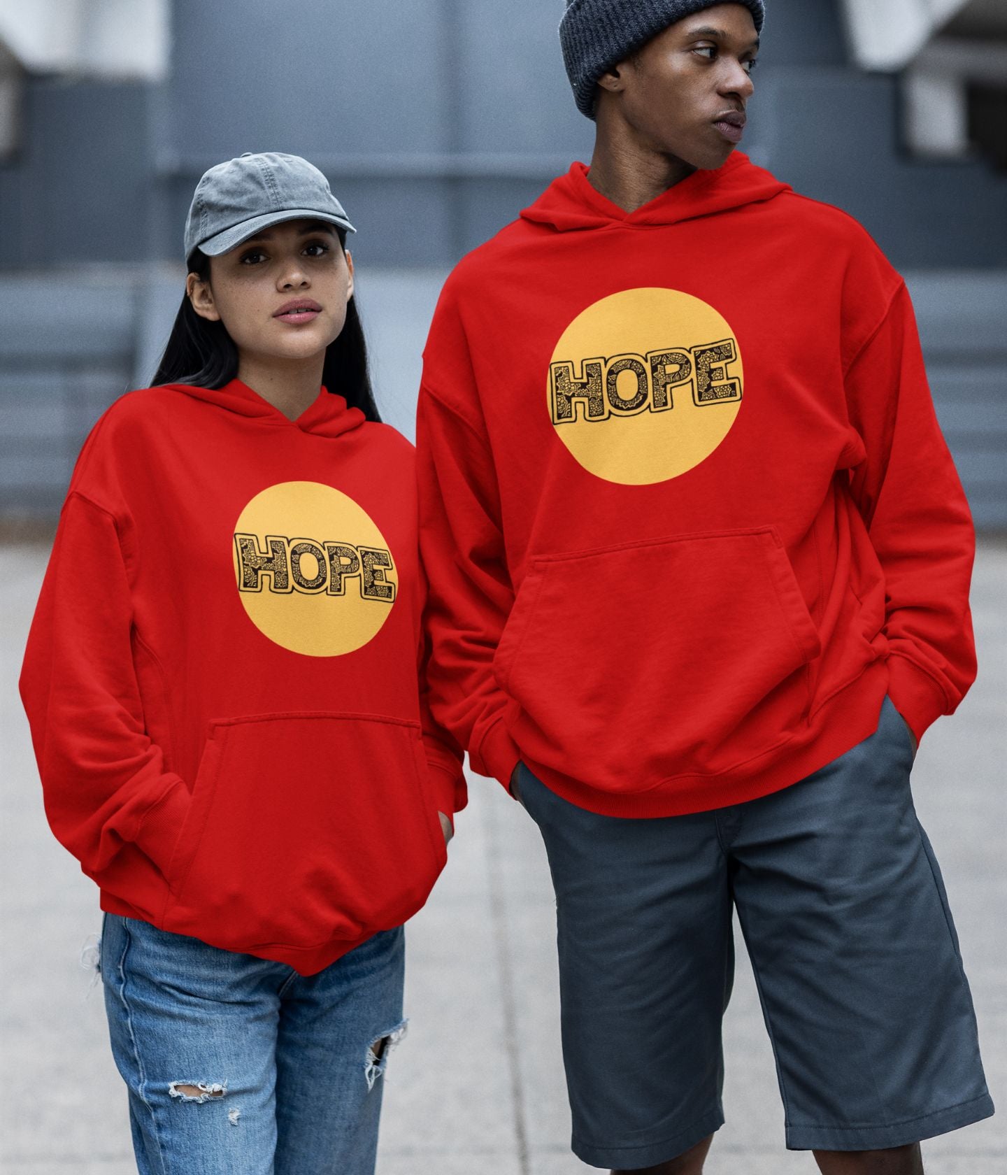 Hope - Unisex Hoodie - Dark