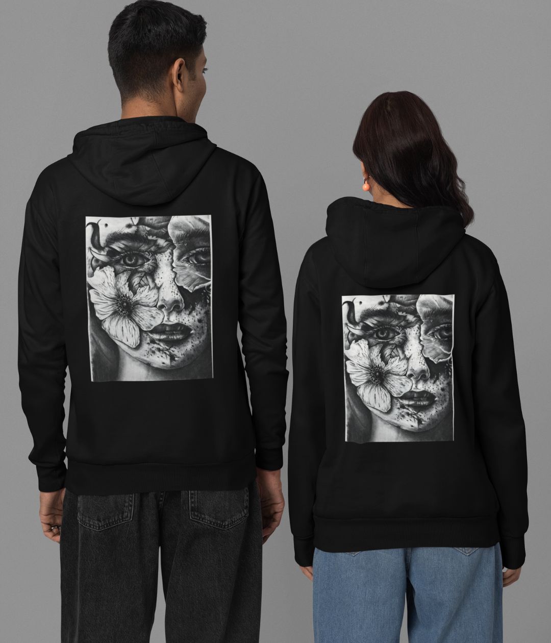 Eyes Of The Bloom - Unisex Hoodie - Dark