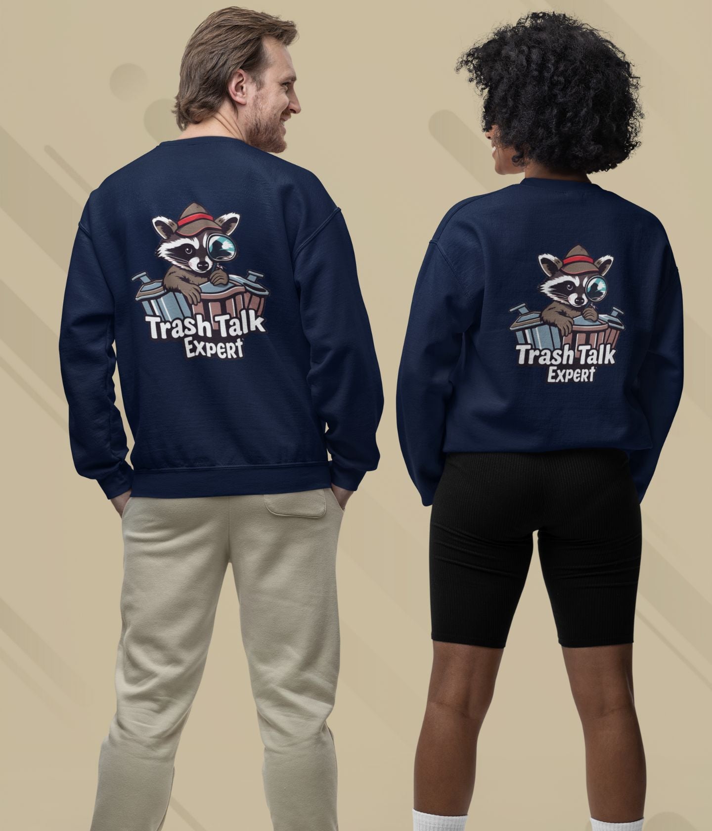 Trash Talk Expert - Unisex Sweatshirt - Dark