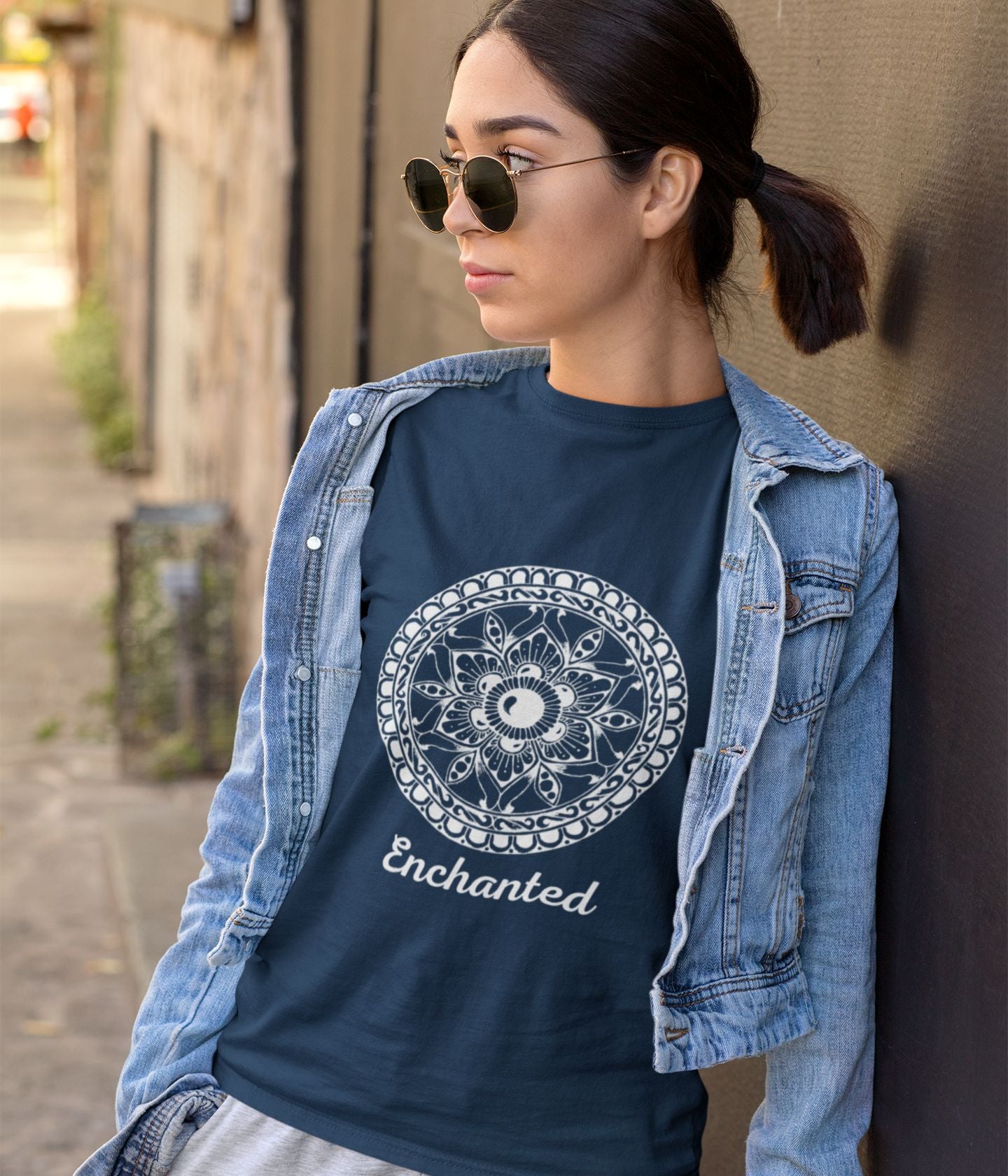 Enchanted - Unisex Classic T-Shirt - Dark - aiink