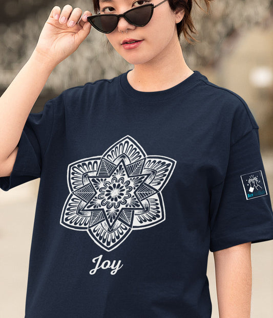 Joy - Terry Oversized T-Shirt - Dark