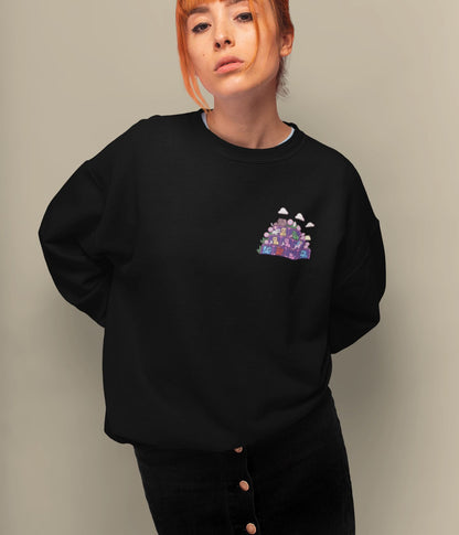 Pixel Zoo - Unisex Sweatshirt - Dark