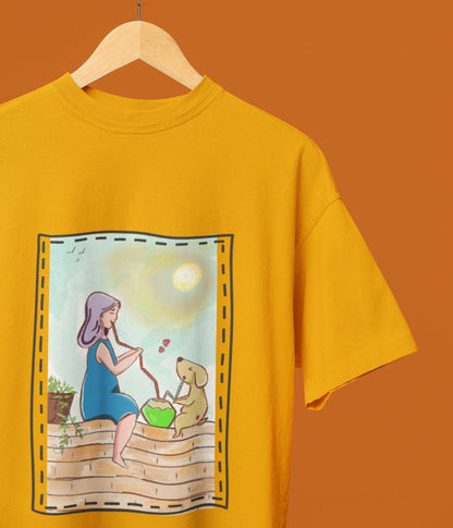 Paws & Paradise - Oversized Classic T-Shirt