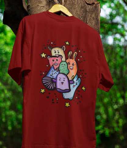 Coloriage Doodle - Oversized Classic T-Shirt - Dark