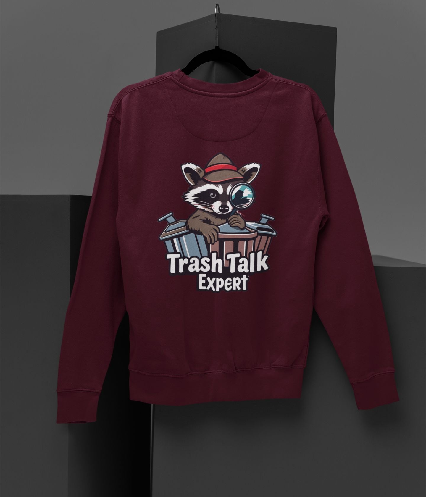 Trash Talk Expert - Unisex Sweatshirt - Dark