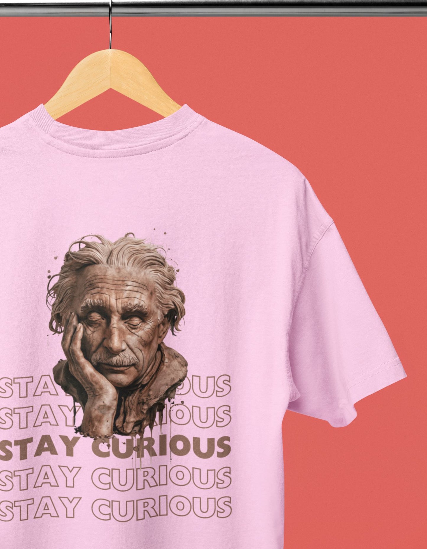 Stay Curious - Unisex Oversized Classic T-Shirt - aiink