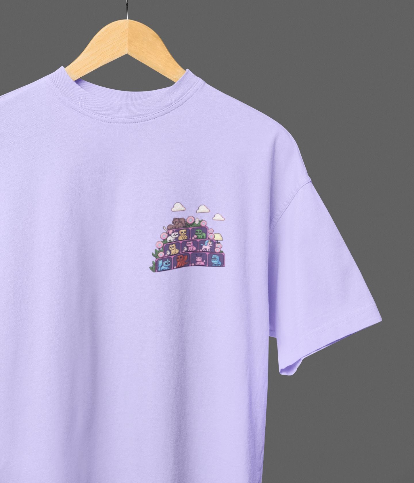 Pixel Zoo - Oversized Classic T-Shirt