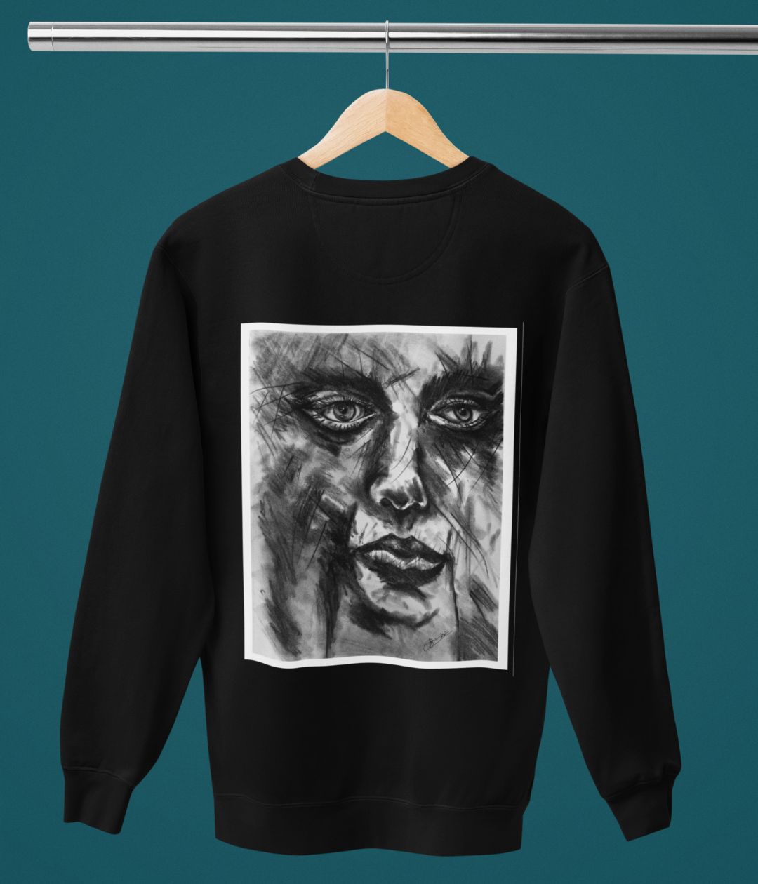 Soul In Charcoal - Unisex Sweatshirt - Dark